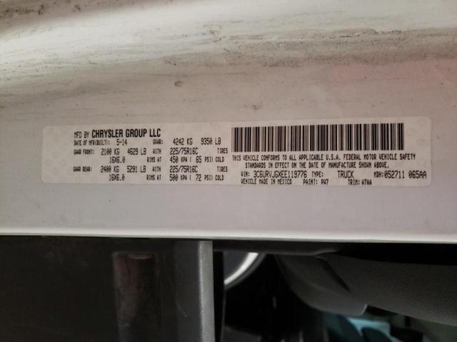 Photo 10 from auction – 2014 RAM PROMASTER with VIN 3C6URVJGXEE119776