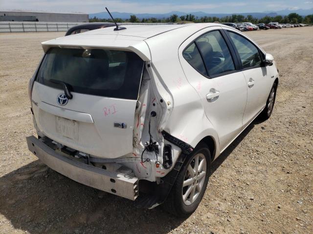 Photo 4 from auction – 2012 TOYOTA PRIUS C with VIN JTDKDTB3XC1509887