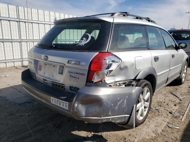 Photo 9 from auction – 2006 SUBARU LEGACY OUT with VIN 4S4BP61C167337577