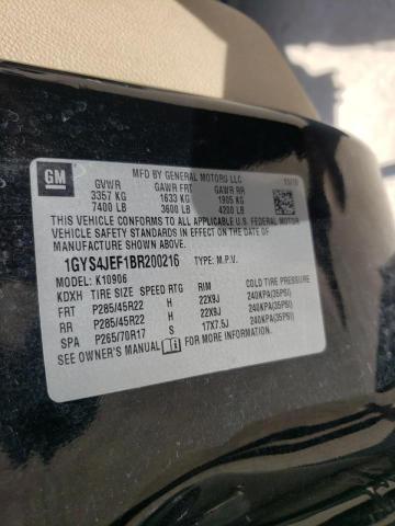 Photo 10 from auction – 2011 CADILLAC ESCALADE E with VIN 1GYS4JEF1BR200216