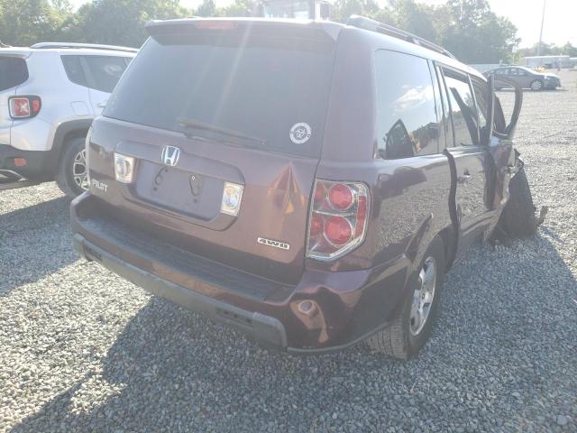 Photo 4 from auction – 2007 HONDA PILOT EXL with VIN 2HKYF18557H520828