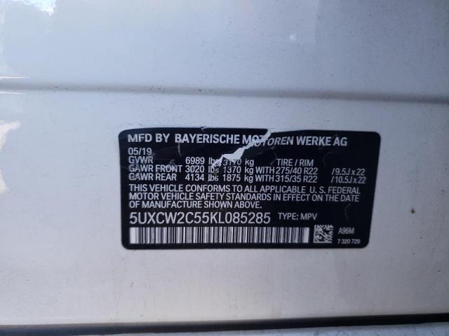Photo 10 from auction – 2019 BMW X7 XDRIVE4 with VIN 5UXCW2C55KL085285
