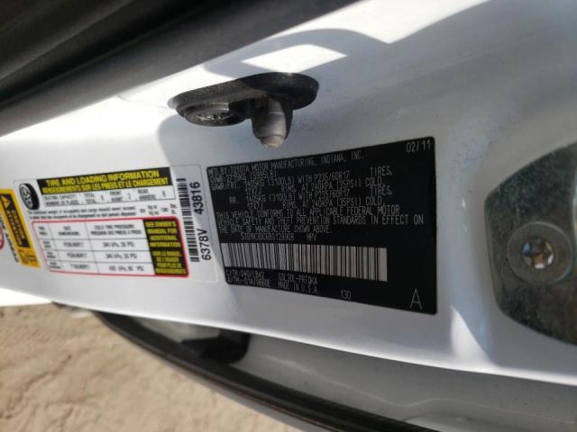 Photo 10 from auction – 2011 TOYOTA SIENNA XLE with VIN 5TDYK3DC6BS128908