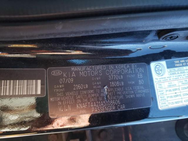 Photo 10 from auction – 2010 KIA FORTE LX with VIN KNAFT4A21A5108606