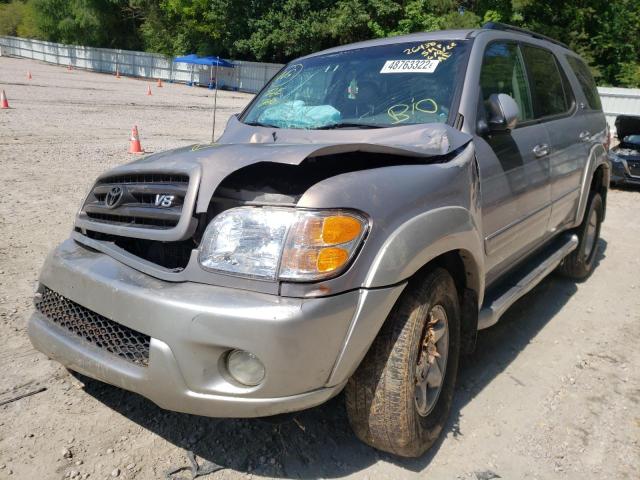 Photo 2 from auction – 2002 TOYOTA SEQUOIA SR with VIN 5TDBT44A32S130980