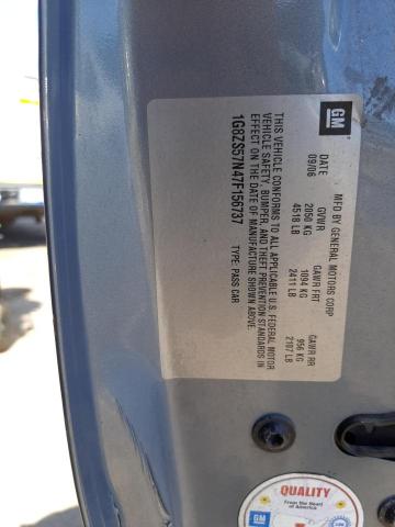 Photo 10 from auction – 2007 SATURN AURA XE with VIN 1G8ZS57N47F156737