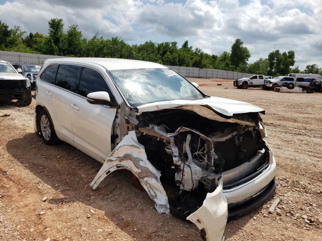 TOYOTA HIGHLANDER 2015 with VIN 5TDZKRFH8FS093696 - Photo from auction