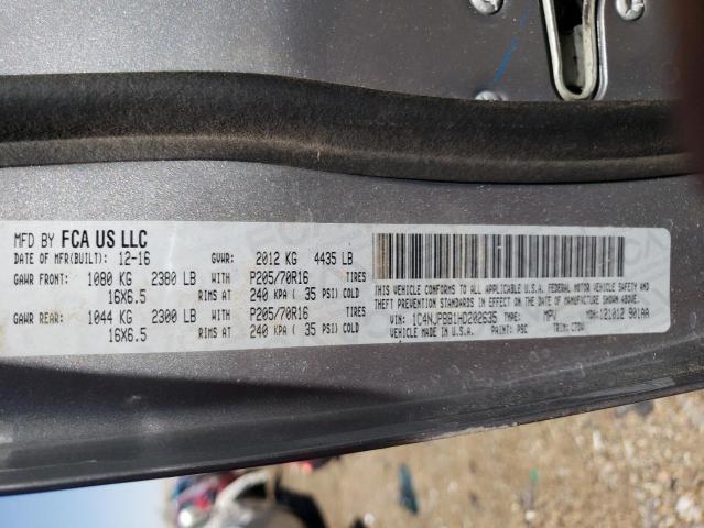 Photo 10 from auction – 2017 JEEP PATRIOT SP with VIN 1C4NJPBB1HD202635