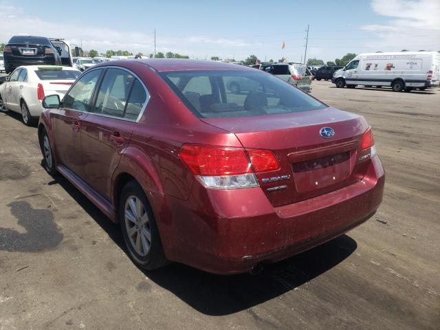 Photo 3 from auction – 2011 SUBARU LEGACY 2.5 with VIN 4S3BMAC60B1244201