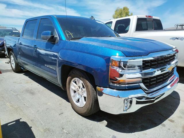 CHEVROLET SILVERADO 2018 with VIN 3GCUCRER7JG353966 - Photo from auction
