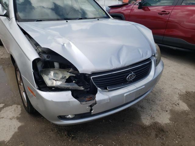 Photo 9 from auction – 2008 KIA OPTIMA LX with VIN KNAGE123985263760
