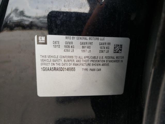 Photo 10 from auction – 2013 CADILLAC ATS with VIN 1G6AA5RA6D0146955