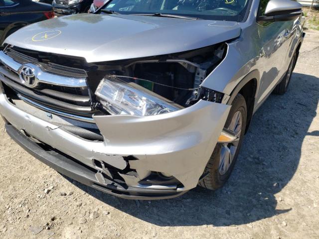 Photo 9 from auction – 2014 TOYOTA HIGHLANDER with VIN 5TDJKRFH2ES037345