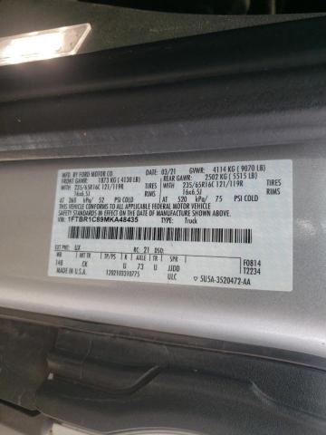 Photo 10 from auction – 2021 FORD TRANSIT T- with VIN 1FTBR1C89MKA48435