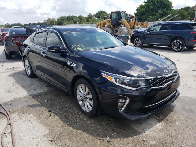 KIA OPTIMA LX 2018 with VIN 5XXGT4L35JG218938 - Photo from auction