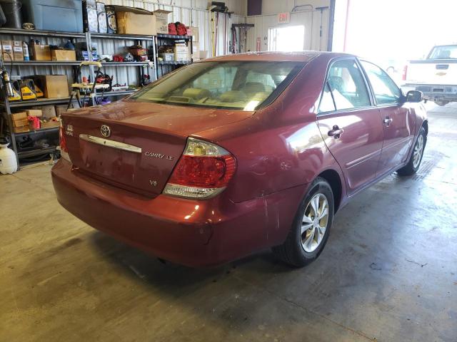 Photo 4 from auction – 2005 TOYOTA CAMRY LE with VIN 4T1BF32K75U104584