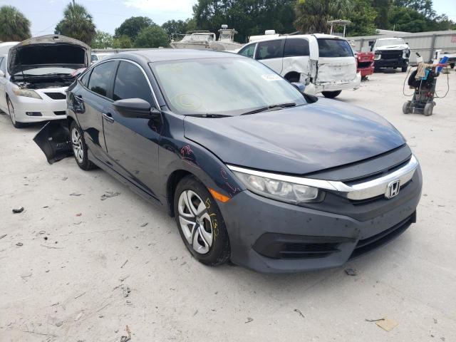 HONDA CIVIC LX 2018 with VIN 19XFC2F50JE024226 - Photo from auction