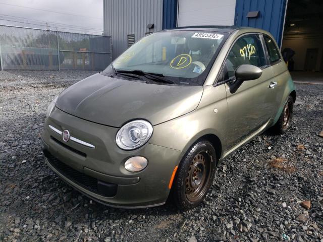 Photo 2 from auction – 2012 FIAT 500 POP with VIN 3C3CFFAR4CT336550