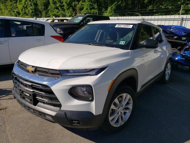 Photo 2 from auction – 2021 CHEVROLET TRAILBLAZE with VIN KL79MMS27MB159901