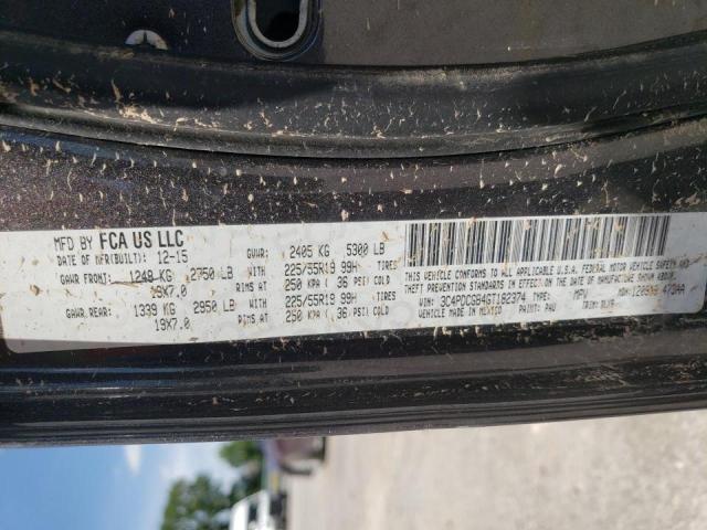 Photo 10 from auction – 2016 DODGE JOURNEY CR with VIN 3C4PDCGB4GT182374