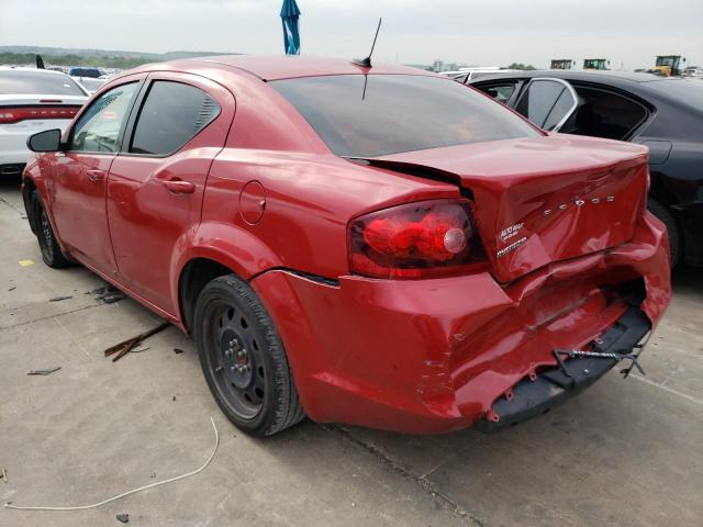 Photo 3 from auction – 2014 DODGE AVENGER SE with VIN 1C3CDZAB8EN110881