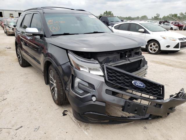 FORD EXPLORER P 2016 with VIN 1FM5K8HTXGGD21540 - Photo from auction