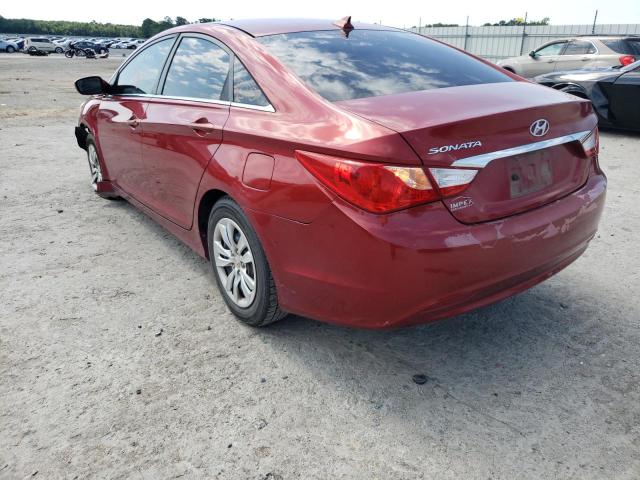 Photo 3 from auction – 2012 HYUNDAI SONATA GLS with VIN 5NPEB4AC8CH501953