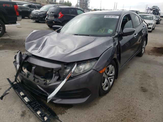 Photo 2 from auction – 2016 HONDA CIVIC LX with VIN 19XFC2F56GE064156