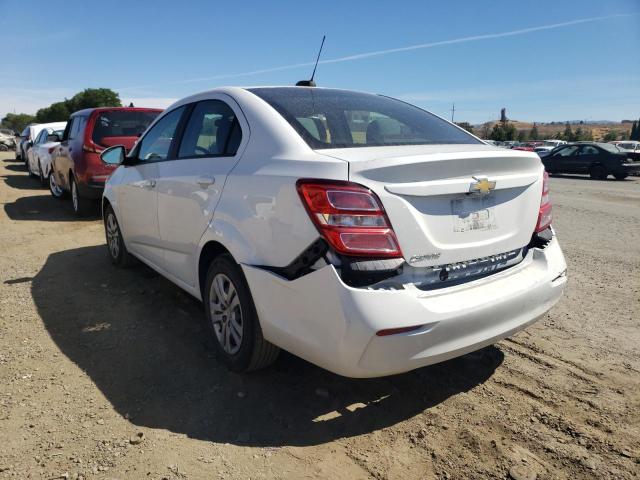 Photo 3 from auction – 2017 CHEVROLET SONIC LS with VIN 1G1JB5SG3H4121513