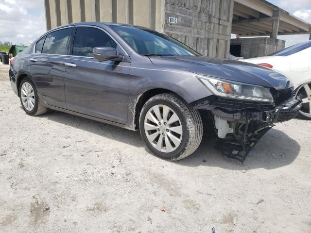 HONDA ACCORD EXL 2015 with VIN 1HGCR3F81FA018559 - Photo from auction