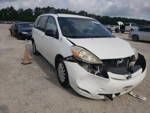 TOYOTA SIENNA CE 2008 with VIN 5TDZK23C28S168654 - Photo from auction