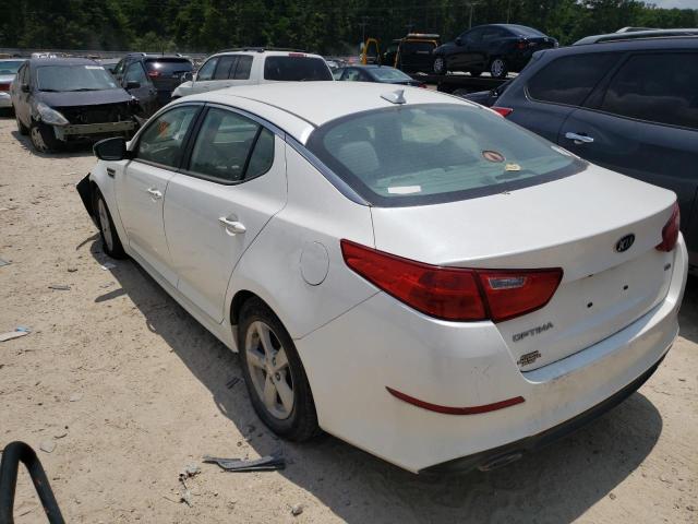 Photo 3 from auction – 2015 KIA OPTIMA LX with VIN KNAGM4A77F5613408