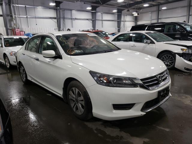 HONDA ACCORD LX 2014 with VIN 1HGCR2F37EA020670 - Photo from auction
