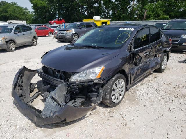 Photo 2 from auction – 2014 NISSAN SENTRA S with VIN 3N1AB7AP3EL610331