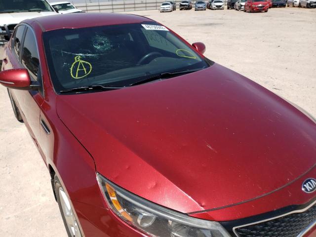 Photo 9 from auction – 2014 KIA OPTIMA LX with VIN 5XXGM4A70EG305722