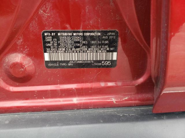 Photo 10 from auction – 2013 MITSUBISHI OUTLANDER with VIN JA4JT3AW6DU008676