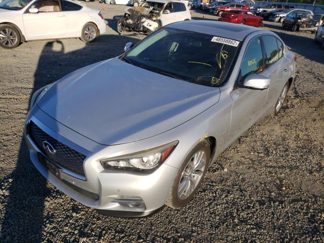 Photo 2 from auction – 2014 INFINITI Q50 BASE with VIN JN1BV7APXEM689899