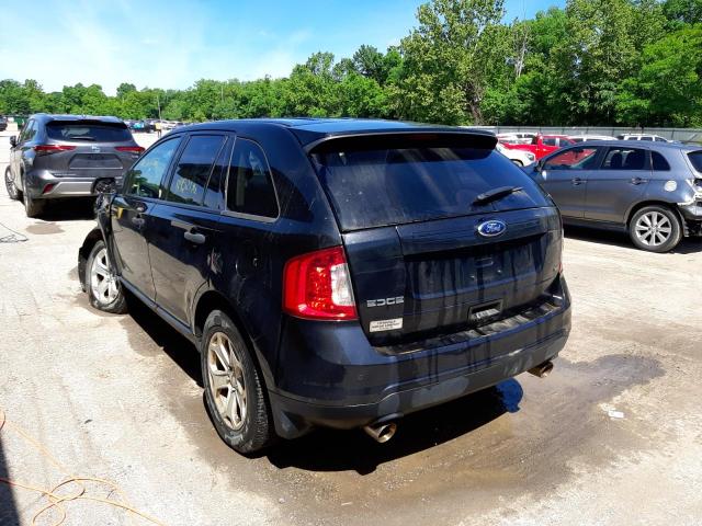 Photo 3 from auction – 2013 FORD EDGE SE with VIN 2FMDK4GC0DBE02717