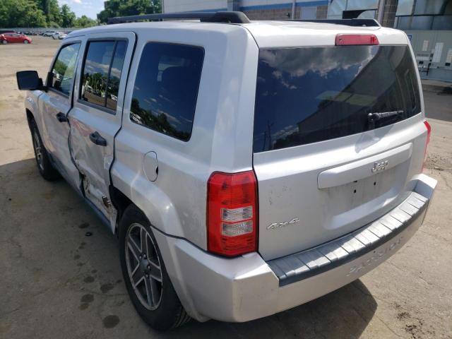 Photo 3 from auction – 2008 JEEP PATRIOT SP with VIN 1J8FF28W38D744007