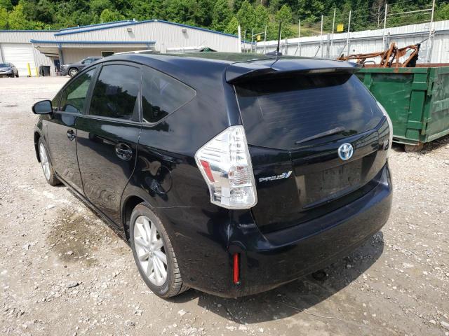 Photo 3 from auction – 2012 TOYOTA PRIUS V with VIN JTDZN3EU0C3126593