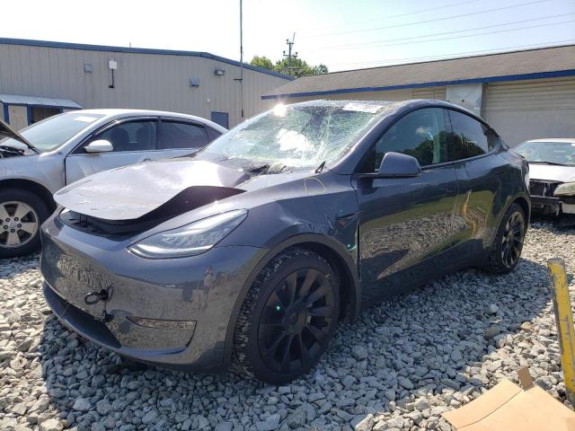 Photo 2 from auction – 2021 TESLA MODEL Y with VIN 5YJYGDEE6MF203752