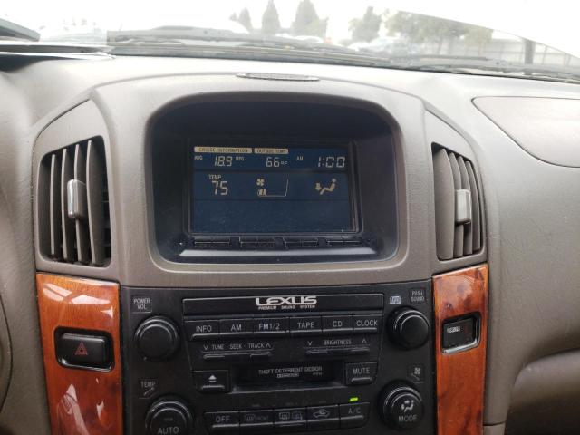 Photo 9 from auction – 2002 LEXUS RX 300 with VIN JTJGF10U420137903