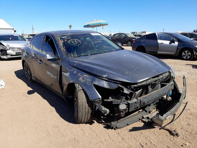 INFINITI Q50 BASE 2015 with VIN JN1BV7AP7FM342399 - Photo from auction