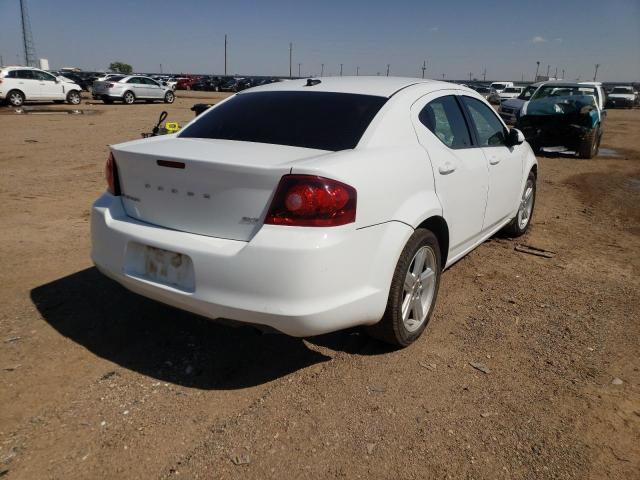 Фото 4 с аукциона – 2013 DODGE AVENGER SX с VIN 1C3CDZCB0DN707471