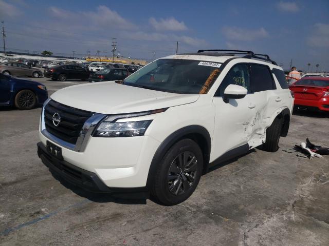 Photo 2 from auction – 2022 NISSAN PATHFINDER with VIN 5N1DR3BB3NC237932