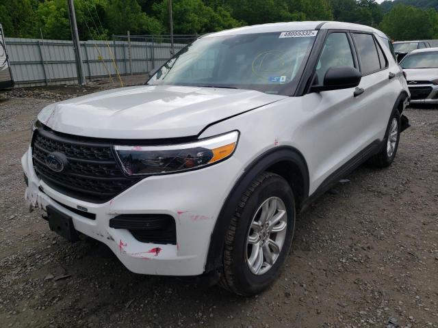Photo 2 from auction – 2021 FORD EXPLORER with VIN 1FMSK8BB4MGC32187