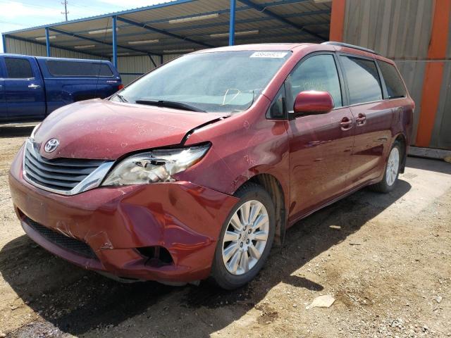 Photo 2 from auction – 2012 TOYOTA SIENNA XLE with VIN 5TDDK3DC4CS031058