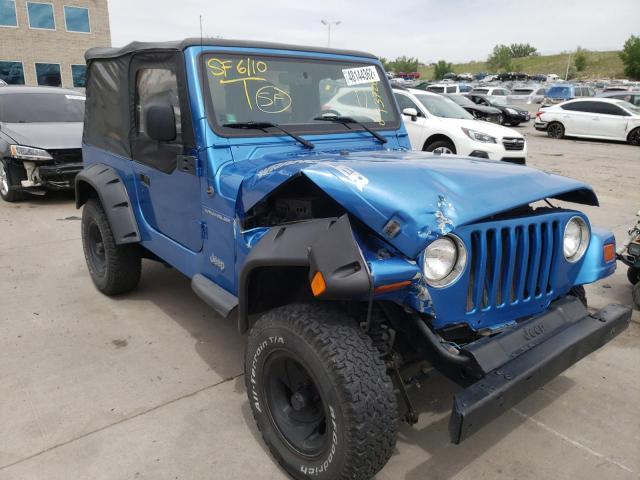 JEEP WRANGLER / 1997 with VIN 1J4FY29P0VP474280 - Photo from auction