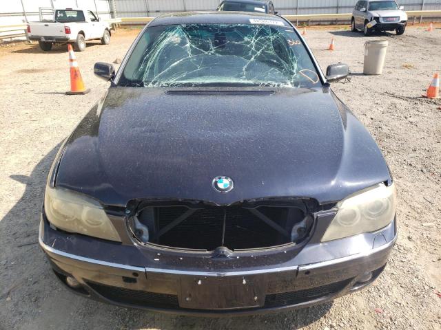 Photo 9 from auction – 2006 BMW 750 LI with VIN WBAHN83566DT36700