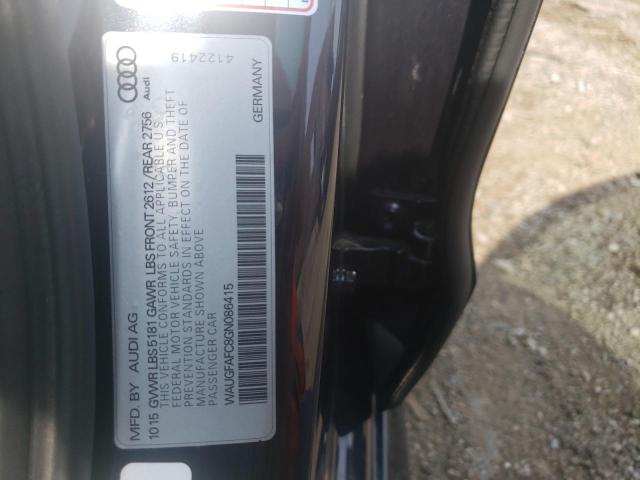 Photo 10 from auction – 2016 AUDI A6 PREMIUM with VIN WAUGFAFC8GN086415
